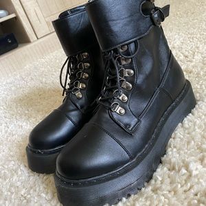 Women’s Chunky Combat Boots